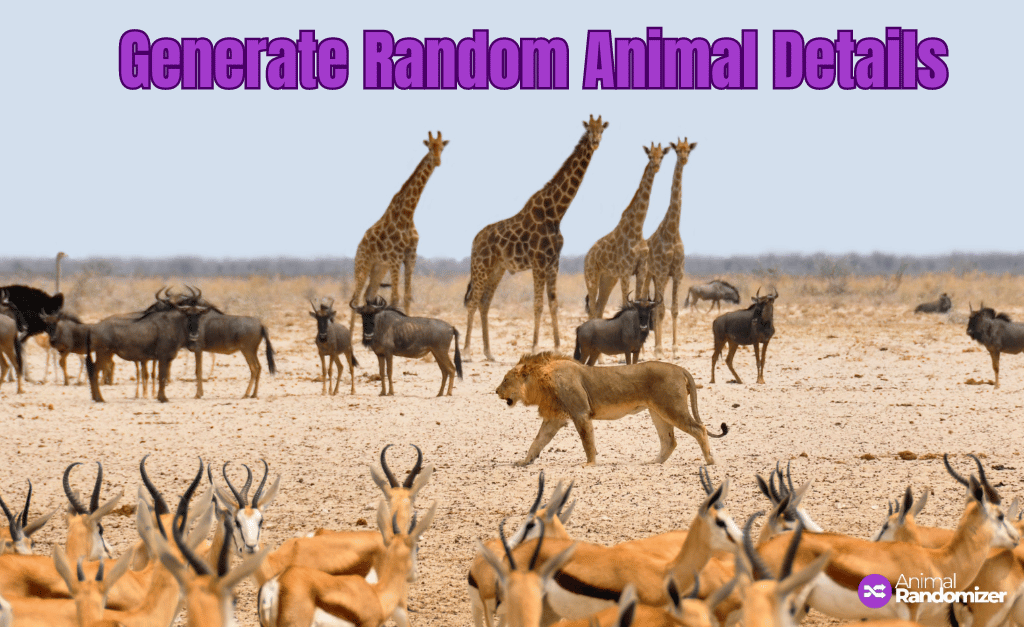 How to Generate Online Random Animal Details